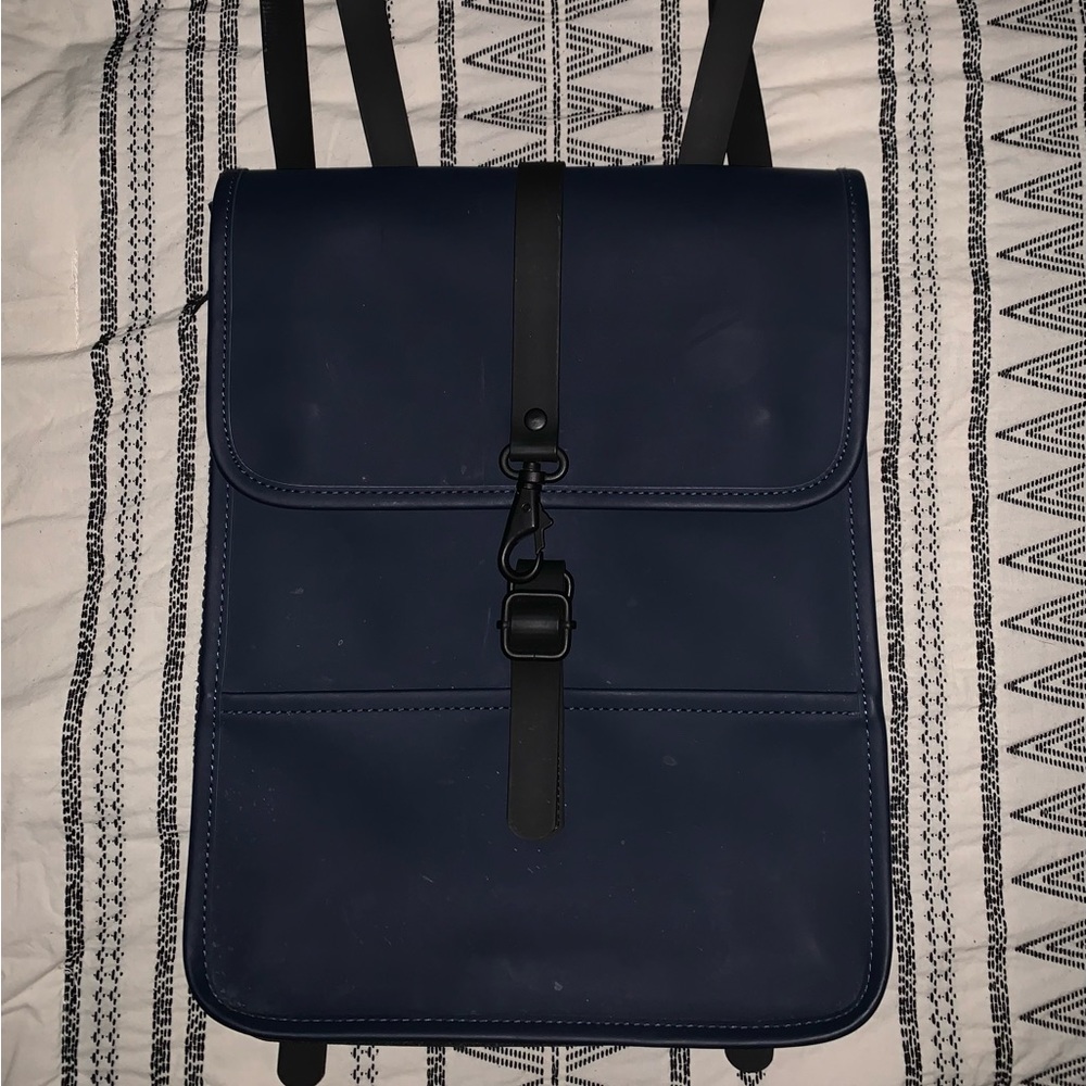 Rains Blue Micro Backpack